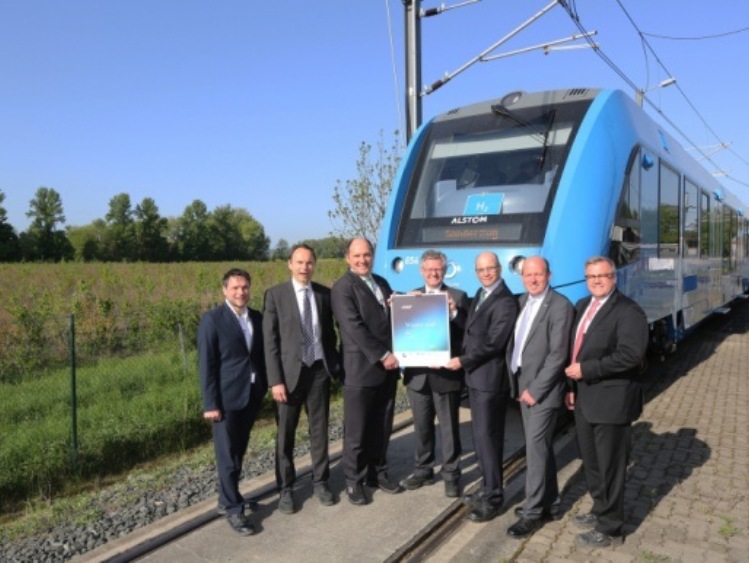 Pociąg Alstom na ogniwa wodorowe zdobywcą GreenTecMobilityAward 2018